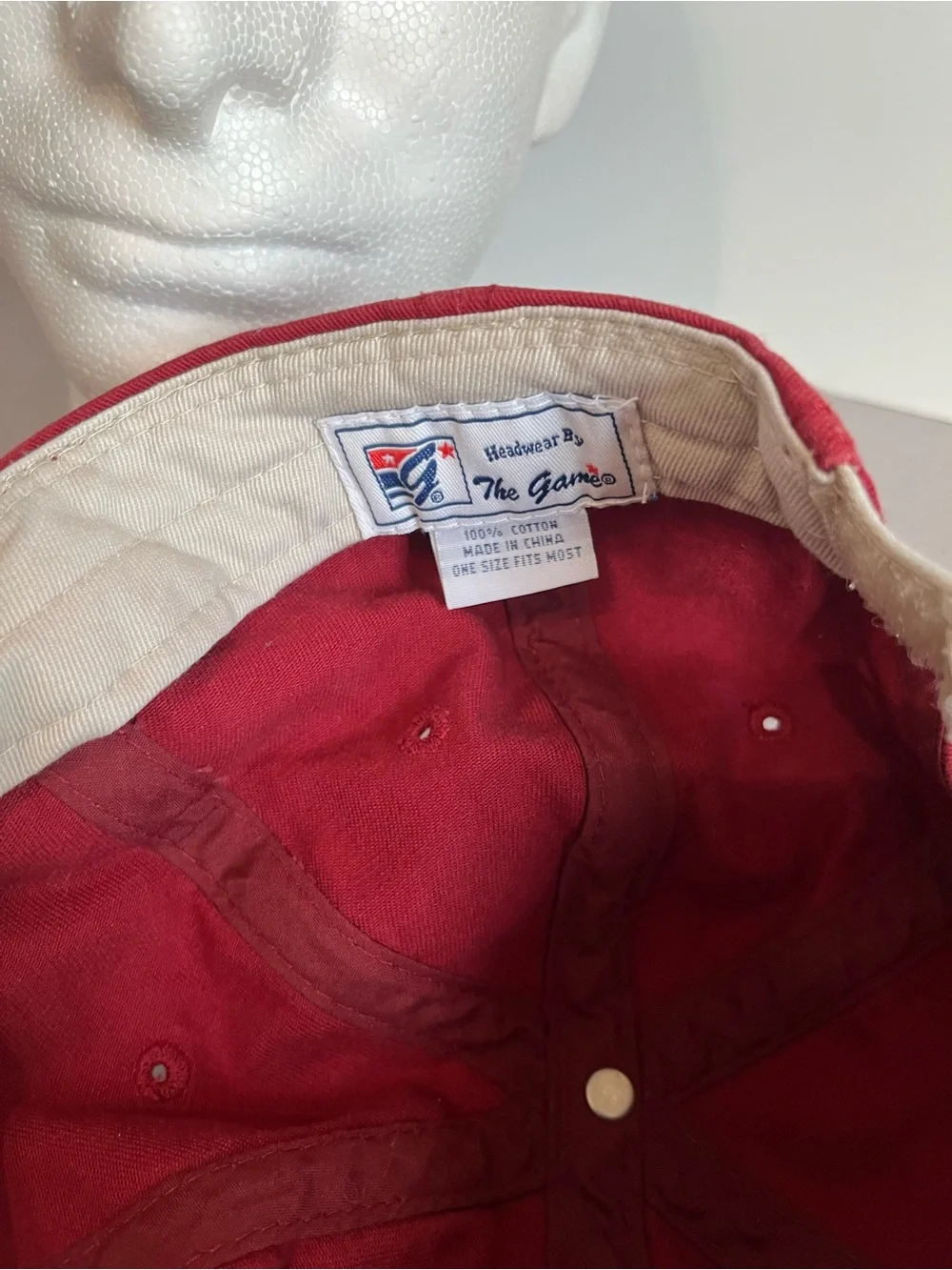 Bay Hill Invitational Hat Cap Strapback One Size Red Adjustable The Game Golf